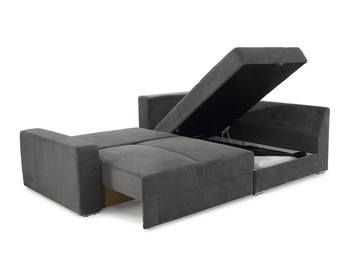 Ecksofa Bettkasten offen
