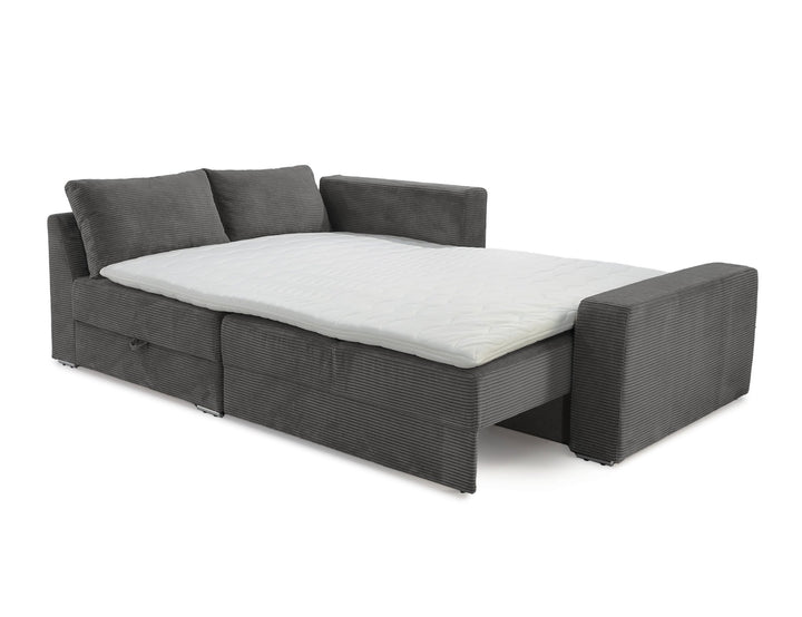 Ecksofa ausgezogen Schlafposition