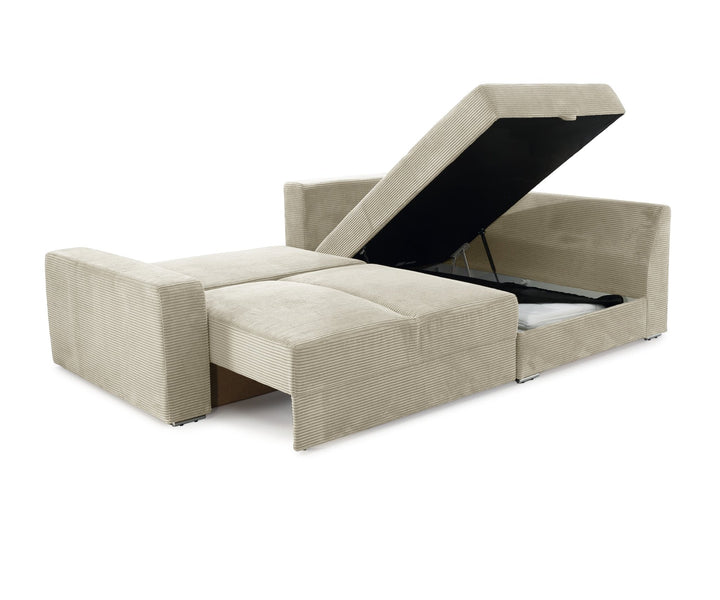 Ecksofa Bettkasten offen