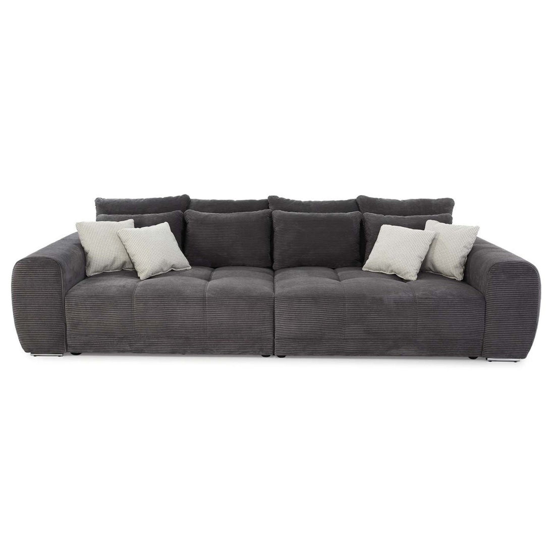 couch sofas 110'' Oversized L Shaped for Living Room, Cloud Couches with Washable Corduroy Cover, Modern 4-Seater Comfy Deep-Seat Sofa with Movable Ottoman Wohlfühl Duftkerze