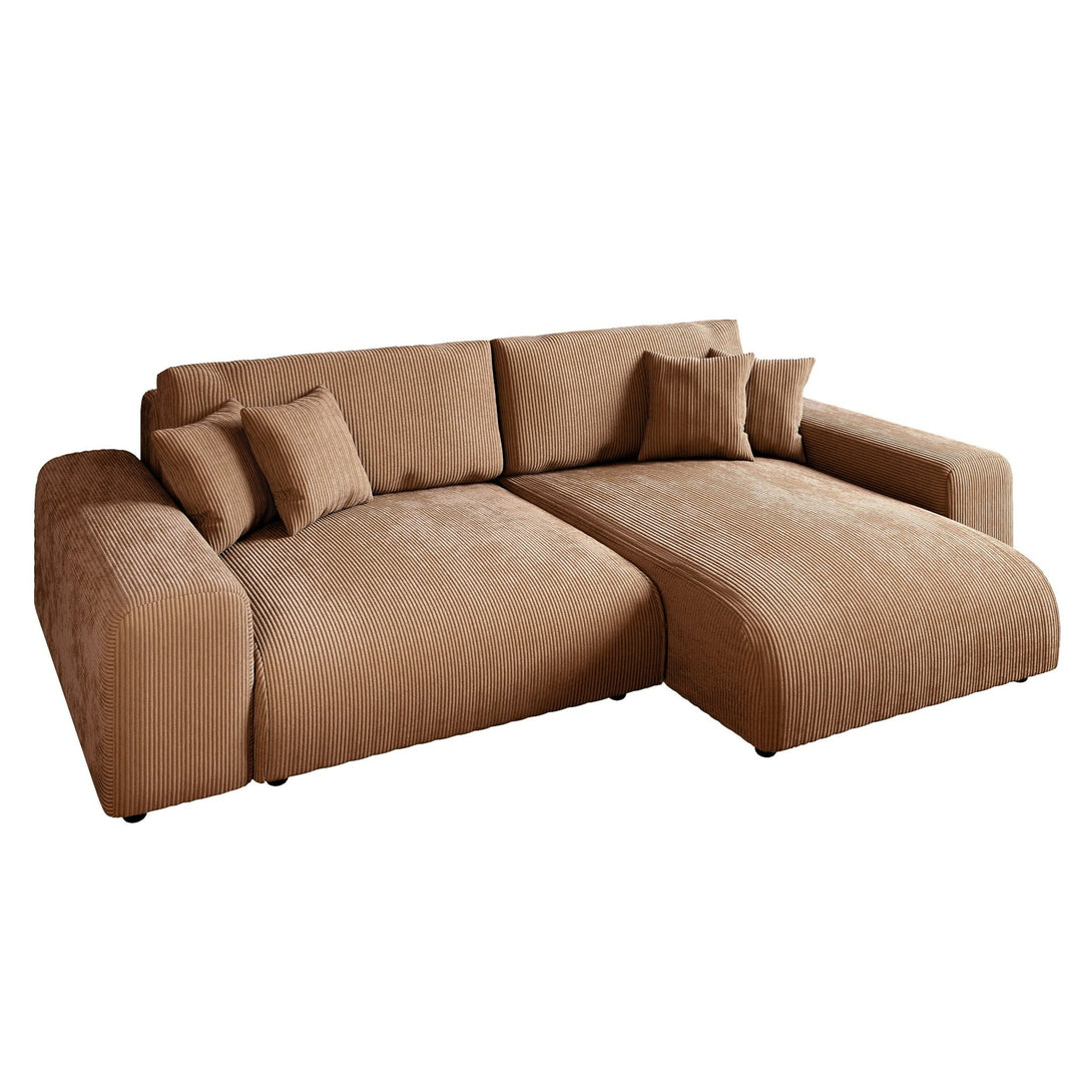 couchtische mit funktion FABATO Couchtisch Runder Couchtisch Lift-Funktion & gewelltem Holzdekor (1-St., mit verstecktem Stauraum, offenem Regal), drehbarer Schiebetür als kleiner Esstisch fürs Wohnzimmer Moderner couchtisch